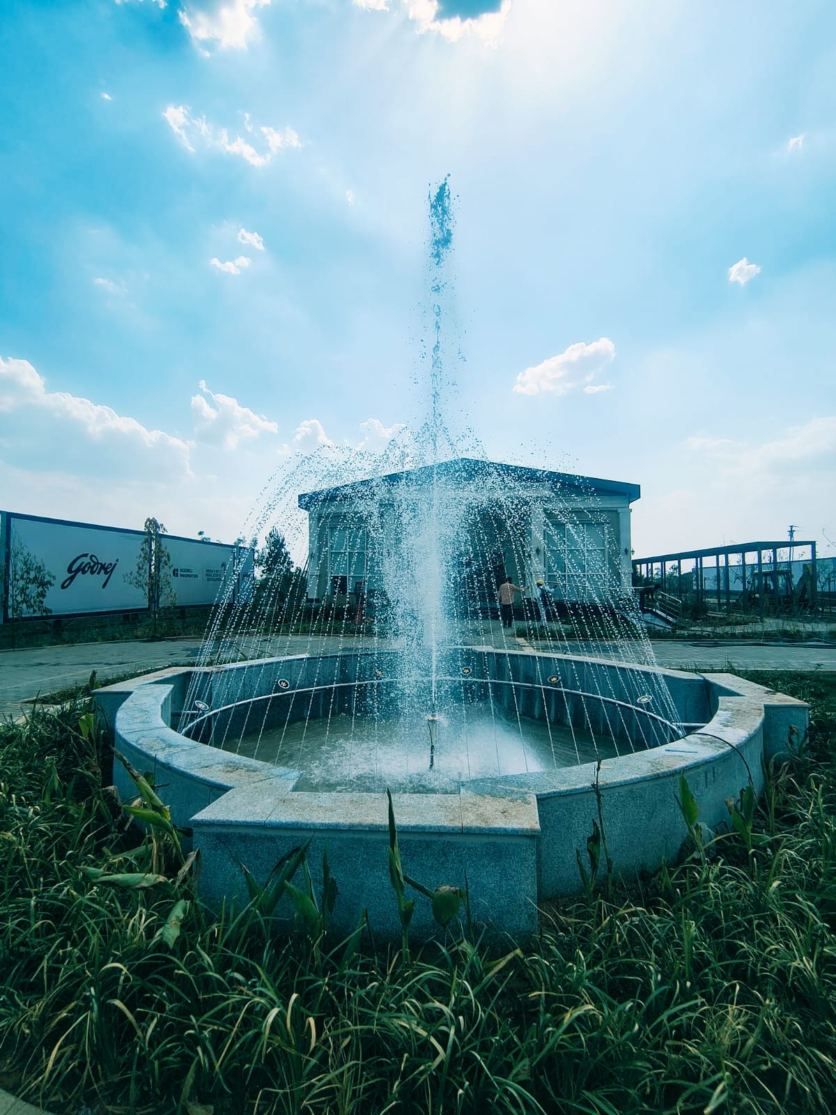 Fountain installation - Godrej Forest Estate - Sumthana Nagpur