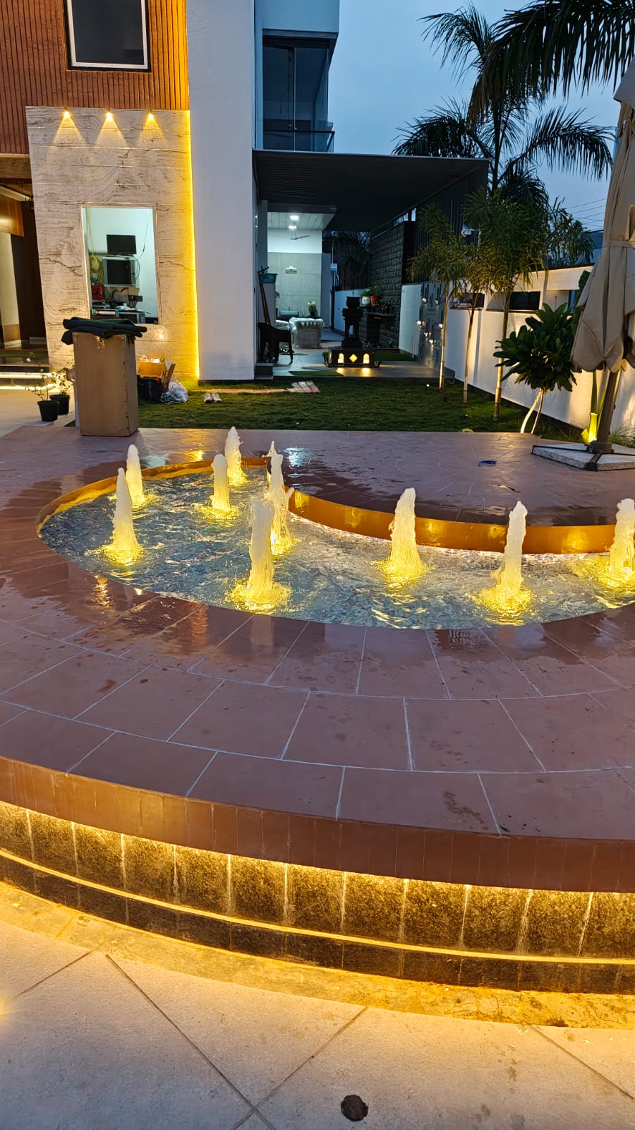 Fountain installation - Mr. Bhoyar - Bhadravati, Chandrapur